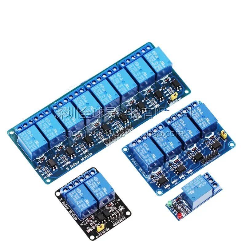 

5V one relay module KY-019 1/2/4/6/8 optocoupler relay module with optocoupler isolation