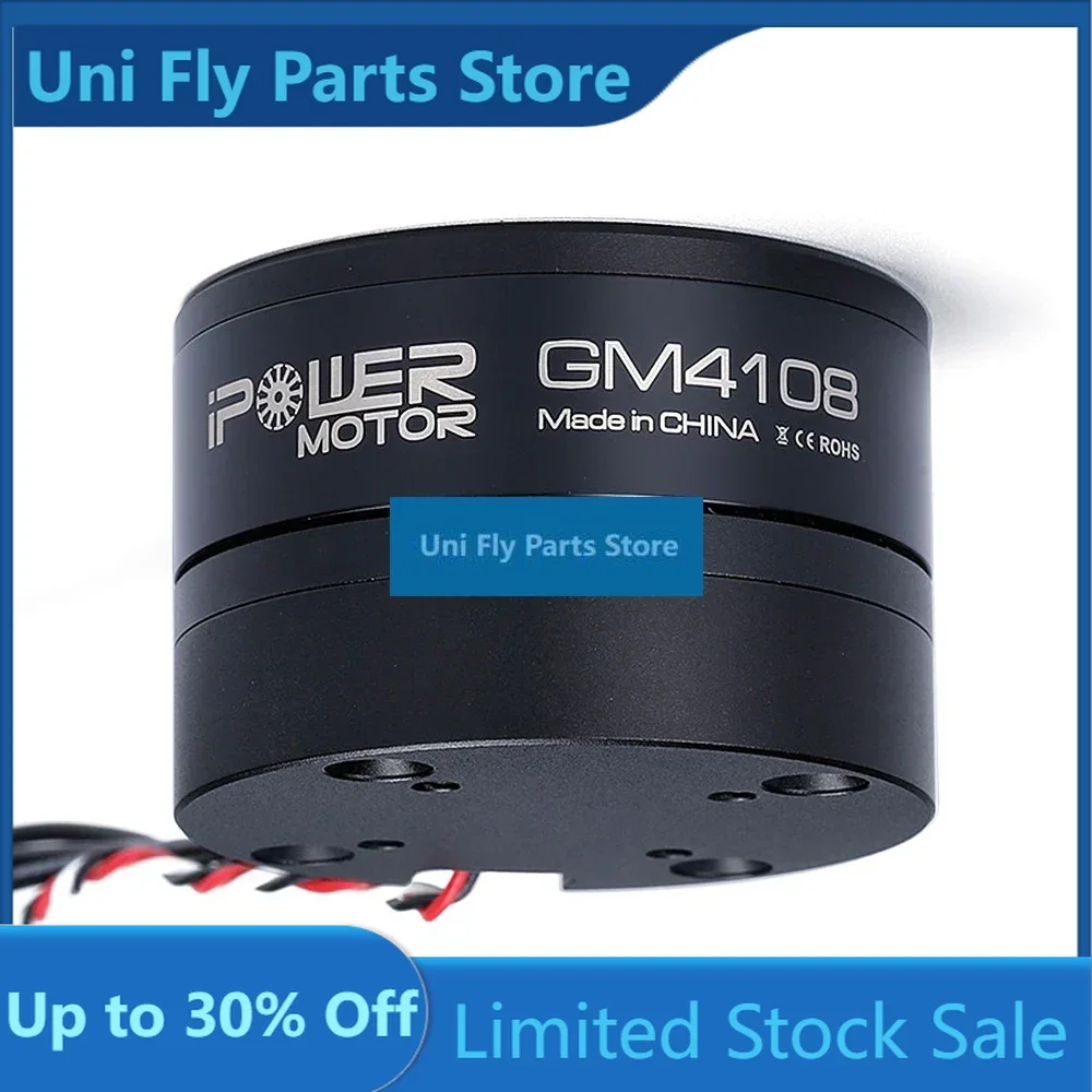 UniFlyiFlight IPower GM4108 With AS5048A Encoder Brushless Gimbal Motor For FPV Applicable Camera Stabilization 600-1200g 5N/ 7N