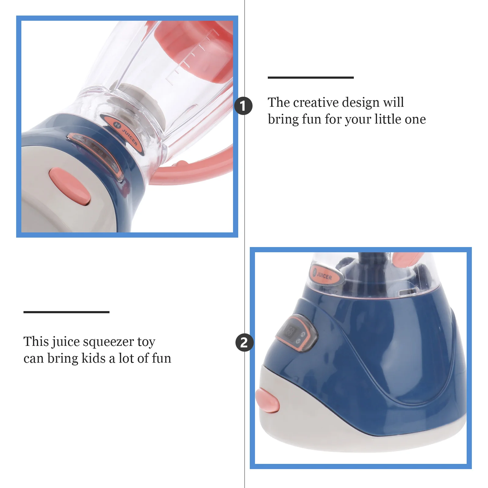 Speelgoedsap 🥤   Simulatie Klein Huishoudapparaat Speelgoed Kinderen Educatief Keukengerei Abs Juicer Machines