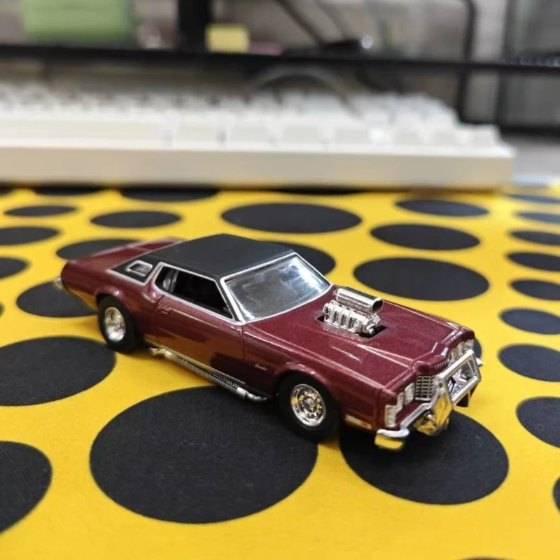 

Greenlight 1:64 Hollywood Series 41 1973 Ford Thunderbird Alloy car vacuum formed model children's high-end collection gift