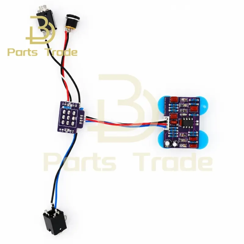 DIY Guitar Handmade Single Block Effect Pedal Demo Tape Fuzz Replica Circuit Board for Fuzz Effects
