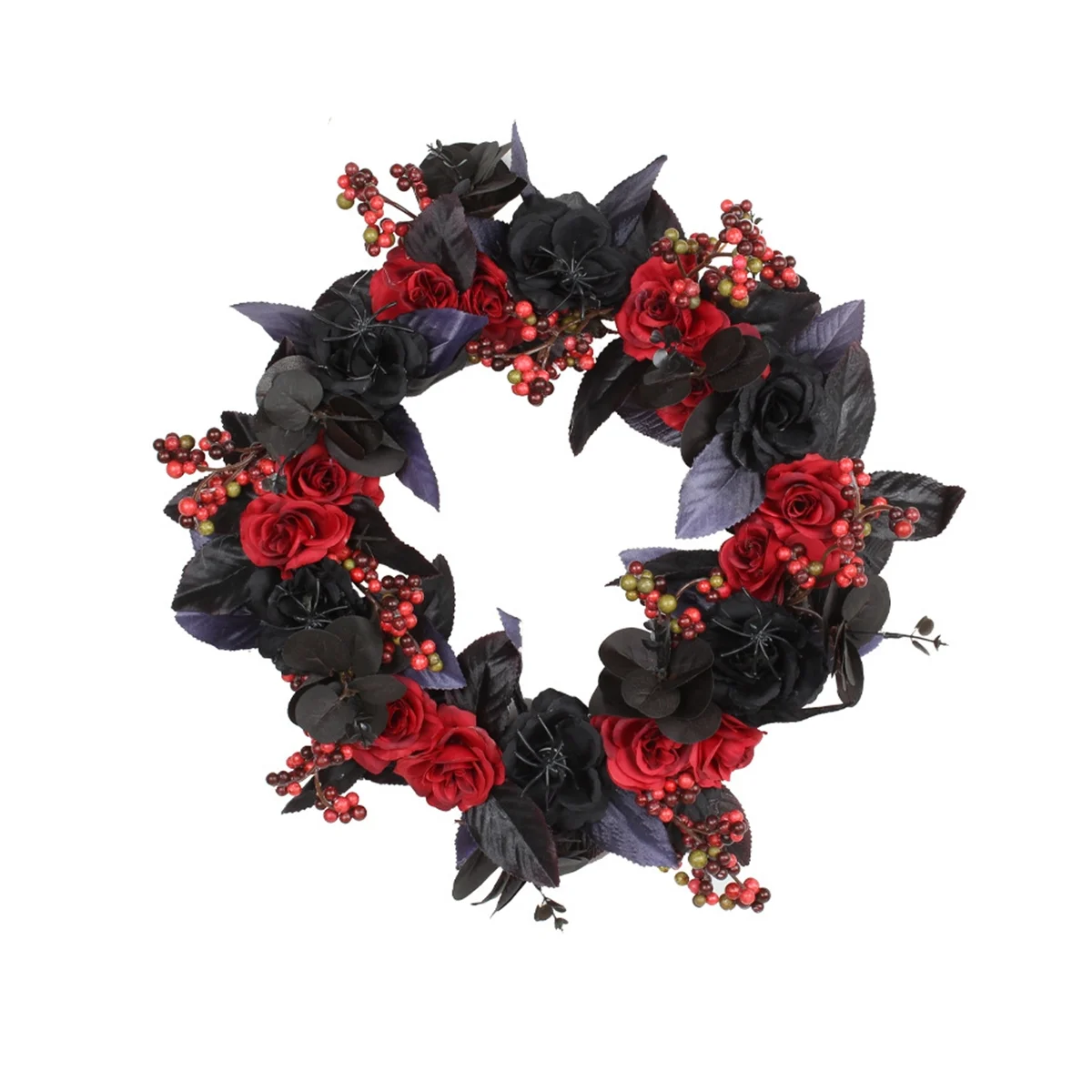 

35Cm Halloween Wreath Door Decoration Festive Dead Branch Rattan Circle Atmosphere Decoration Props
