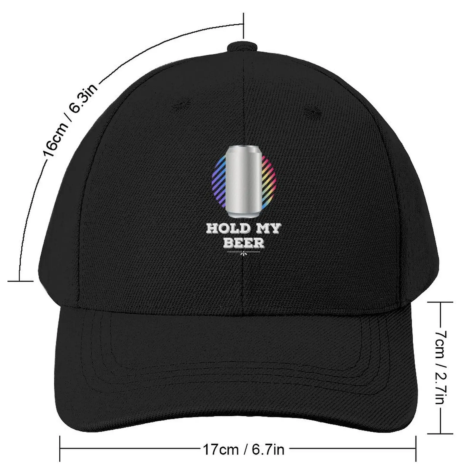 Hold my beer Baseball Cap Golf Hat Fishing cap Luxury Woman Men's