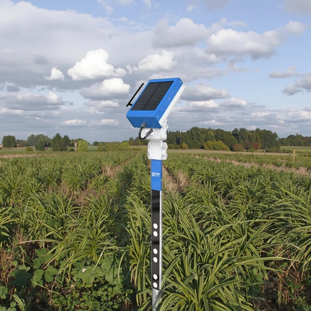 Soil Analyzer Solar Powered Soil Tester for  NPK Humidity PH EC Smartphone Monitoring Wireless Muti-level  RS485 Output