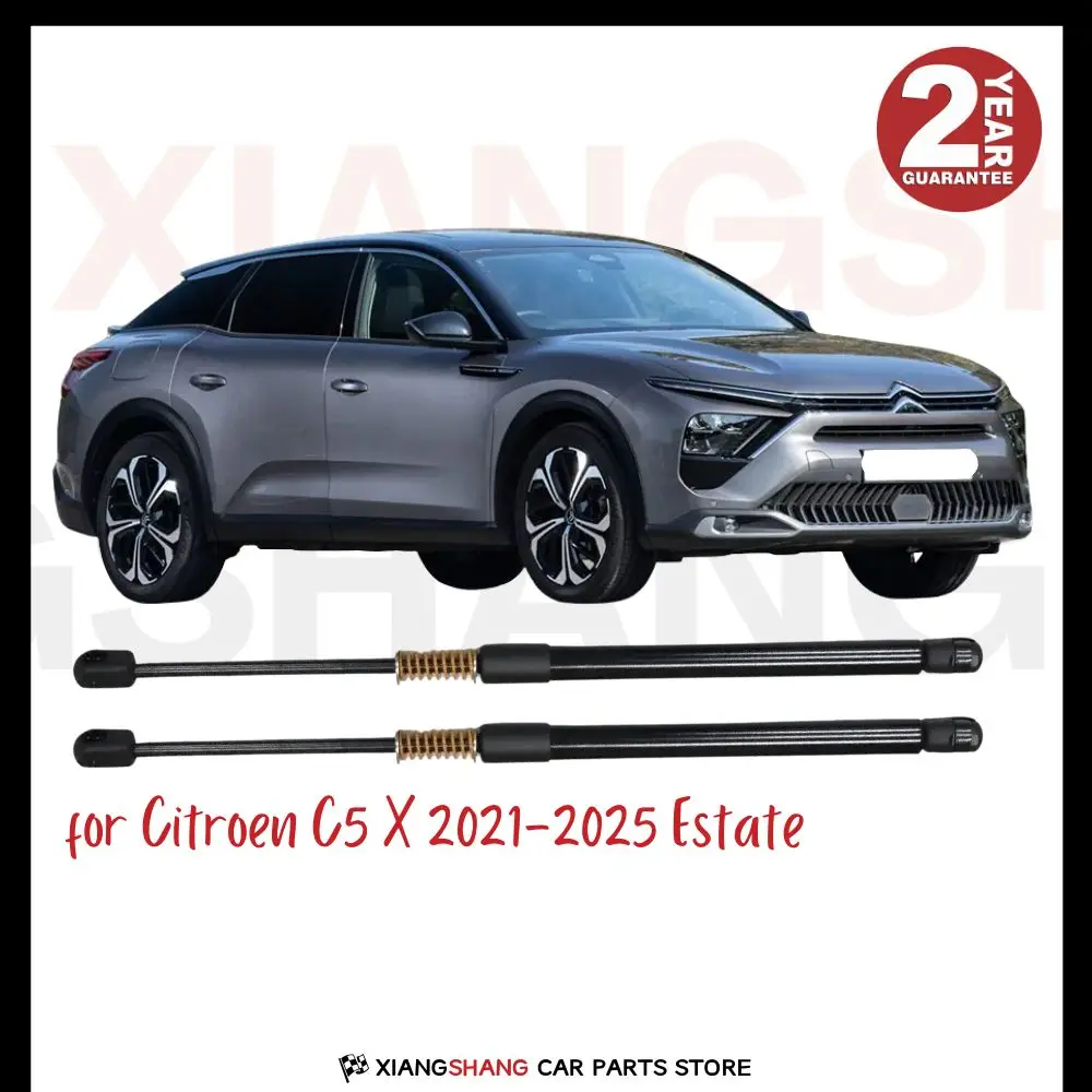 

2pcs Rear Tailgate Damper for Citroen C5 X 2021-2025 Estate WITH SPRING Trunk Boot Gas Struts Lift support