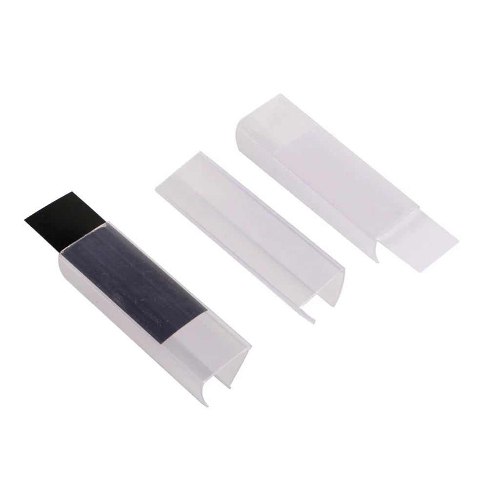 Shelf Clip Edge Label Holder Data Strip For Card Inserted To Display Sign, Price Tag Or Info