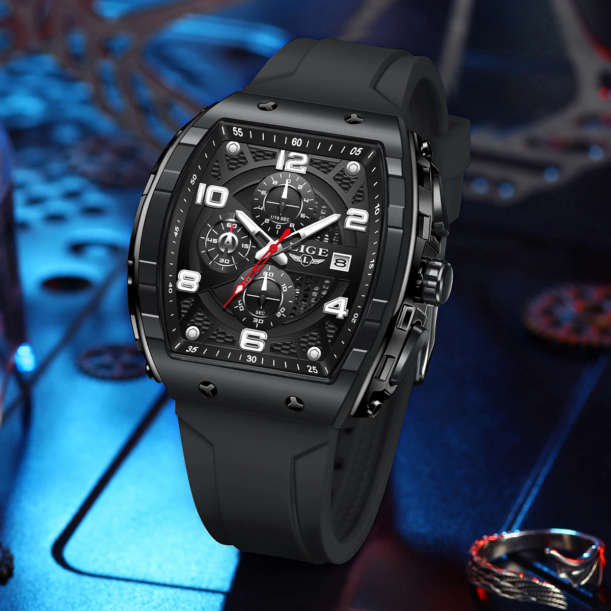 LIGE 2026 luxury watches mens sports fashion clock luminous male watch calendar military reloj hommes Watches Gift For Men+BOX