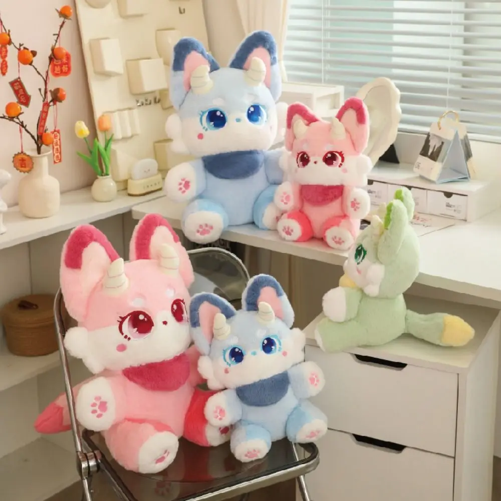 

Large Ear Little Animal Devil Doll Big EYE Collection Cartoon Animal Plush Toy Fluffy Soft Cartoon Plushies Doll