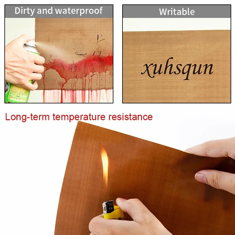 Nastro adesivo PTFE ad alta temperatura da 100 rotoli da 10 m Nastro adesivo PTFE in PTFE - Adatto a Weston, FoodSaver, sigilla un pasto, cavi sottovuoto