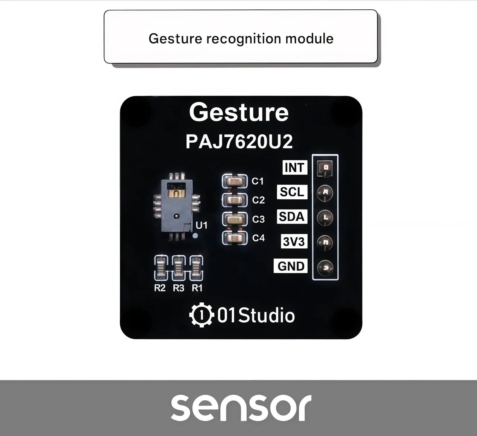 Módulo de Reconocimiento de Gestos PAJ7620U2: 9 Métodos de Reconocimiento de Gestos (Programación en Python)
