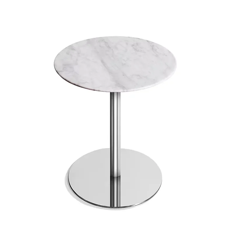 Modern Design Small Marble Natural Stone Coffee Table Side Table for Sofa Living Room Dining Bedroom Furniture Handmade