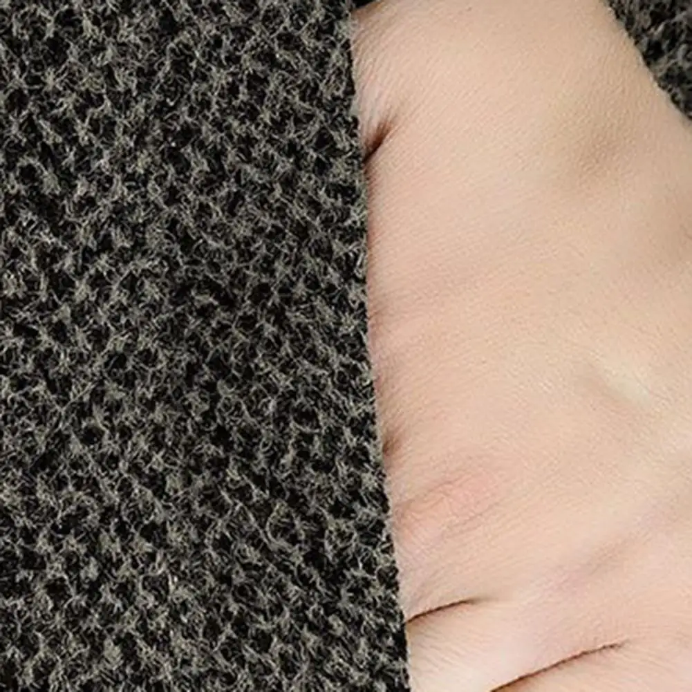 الرجال معطف الصوف التلبيب كم طويل واحدة الصدر سترة معطف جيوب بلون فضفاض صالح ملابس خارجية غير رسمية ملابس الطقس البارد #1