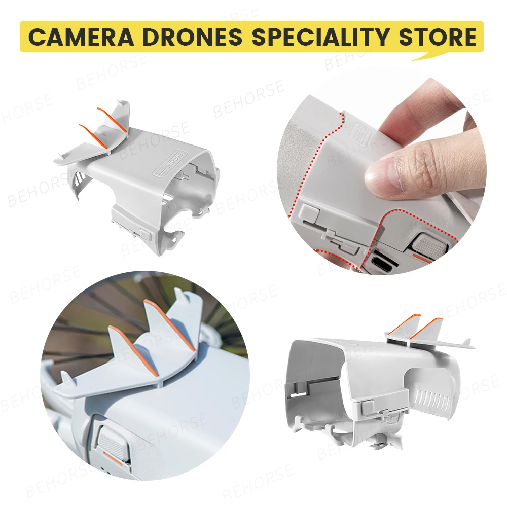 ذيل أمان للطيران مضاد للفقدان لـ DJI Flip حافظة بطارية خفيفة الوزن غطاء مضاد للسقوط لملحقات طائرة DJI Flip Drone