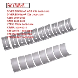 Motorcycle Crankshaft 32mm or Connecting Rod 30mm Bearing Set STD +25 +50 +75 +100 For Yamaha YZF600 YZF 600 R6 YZF-R6 1999-2000