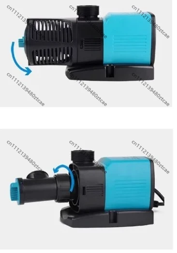 Aquarium Ultra Quiet Frequency Conversion Submersible Pump Energy Saving Water Pump for Fish Tank Pond Water Circulation