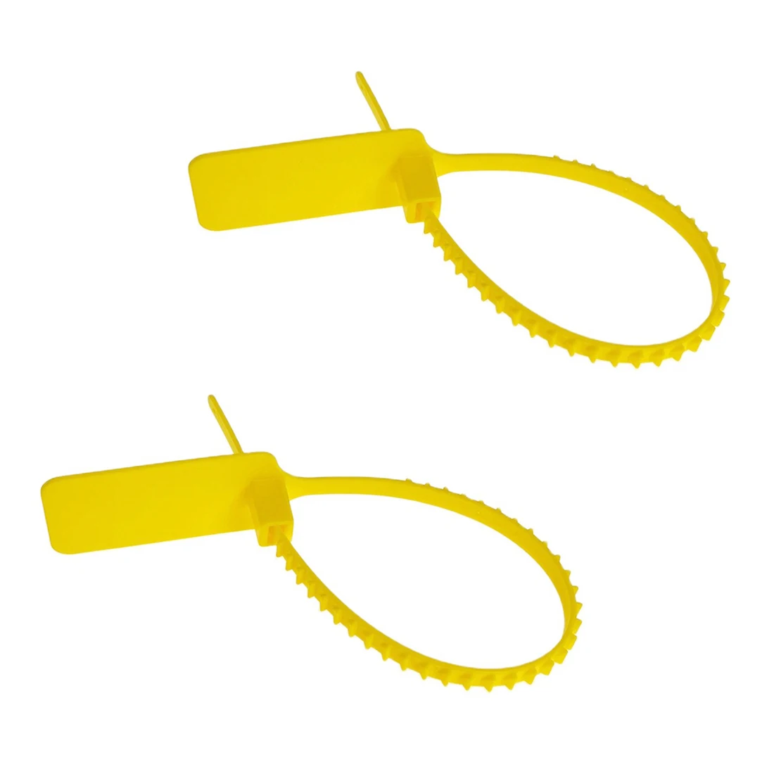 50pcs Plastic Seal Cable Tie Hanging Strap Tag 300mm One-time Use Anti-Theft Label for Shoes Bag NEW Wholesale