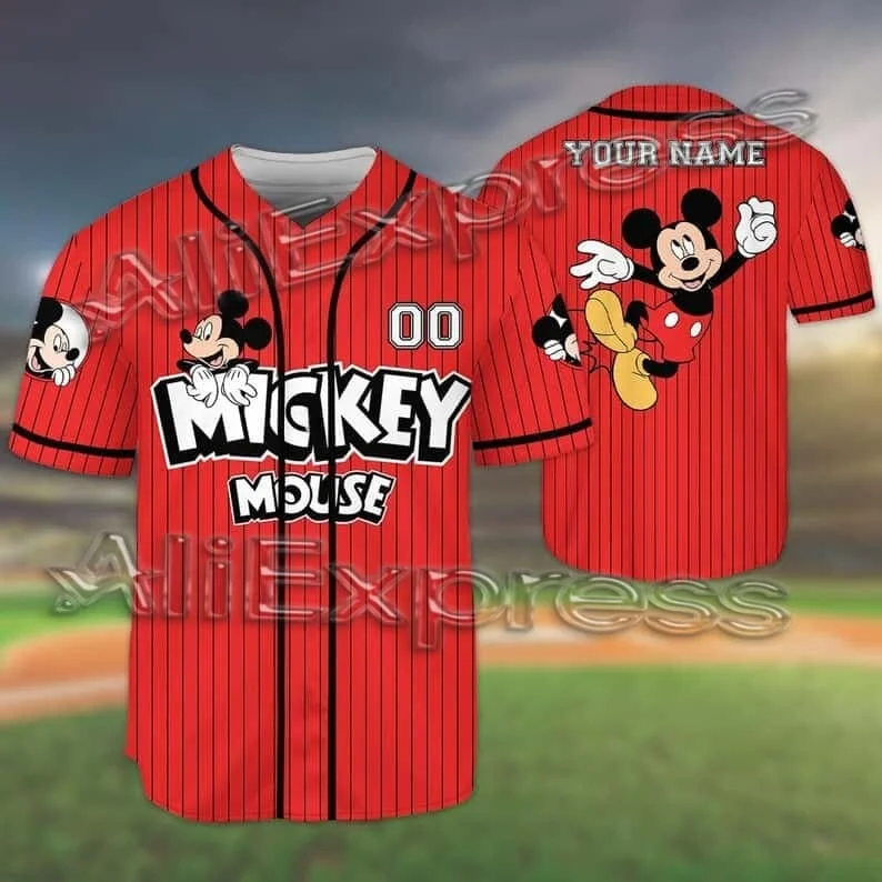 

The New Mickey Mouse 3D Printed Sweatshirt for Men, Women and Children in The Summer of 2025 Is Sweat-absorbing and Breathable
