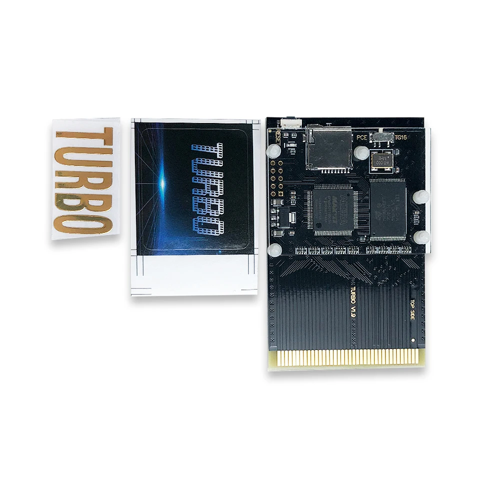 محرك كمبيوتر Pce توربيني Grafx 16 وحدة تحكم في الألعاب وجهاز Gt محمول باليد 700 في 1 بطاقة ألعاب يدعم محرك Pcengine