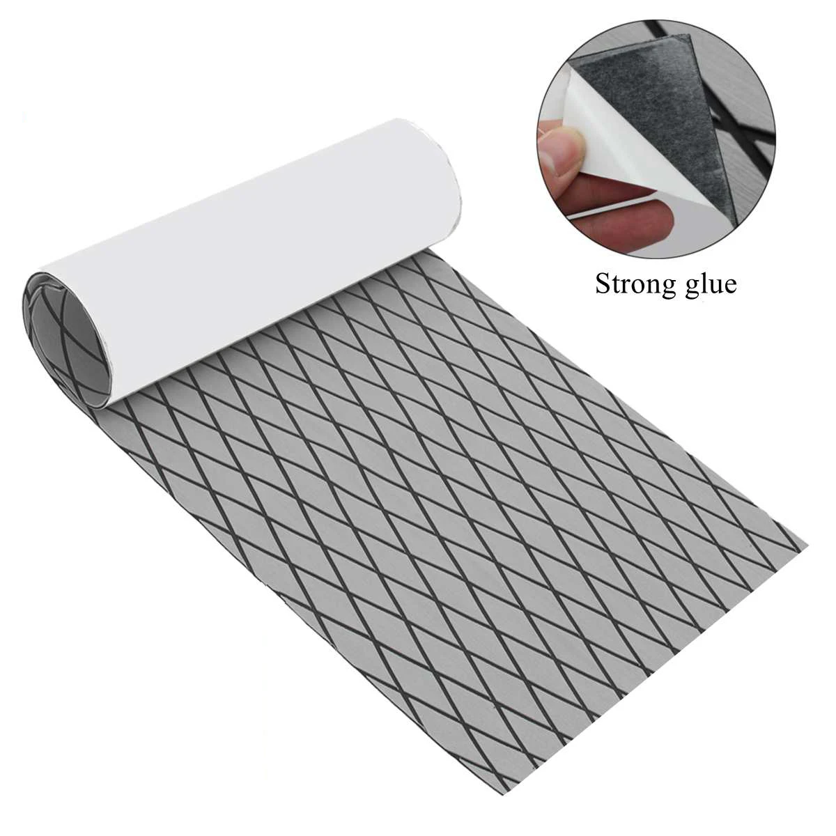 

Boat Flooring EVA Foam Decking Sheet Faux Teak Marine Mat Marine Carpet Cooler Tops Seating Non-Slip Self-Adhesive Flooring Mate