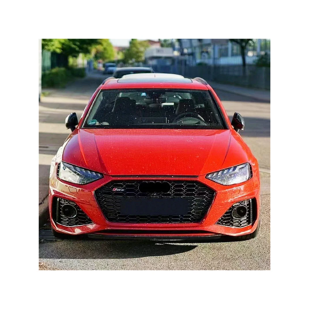 Hot selling body kit for audis A4 2020-2021 upgrade to RS4 style include front bumper with grille