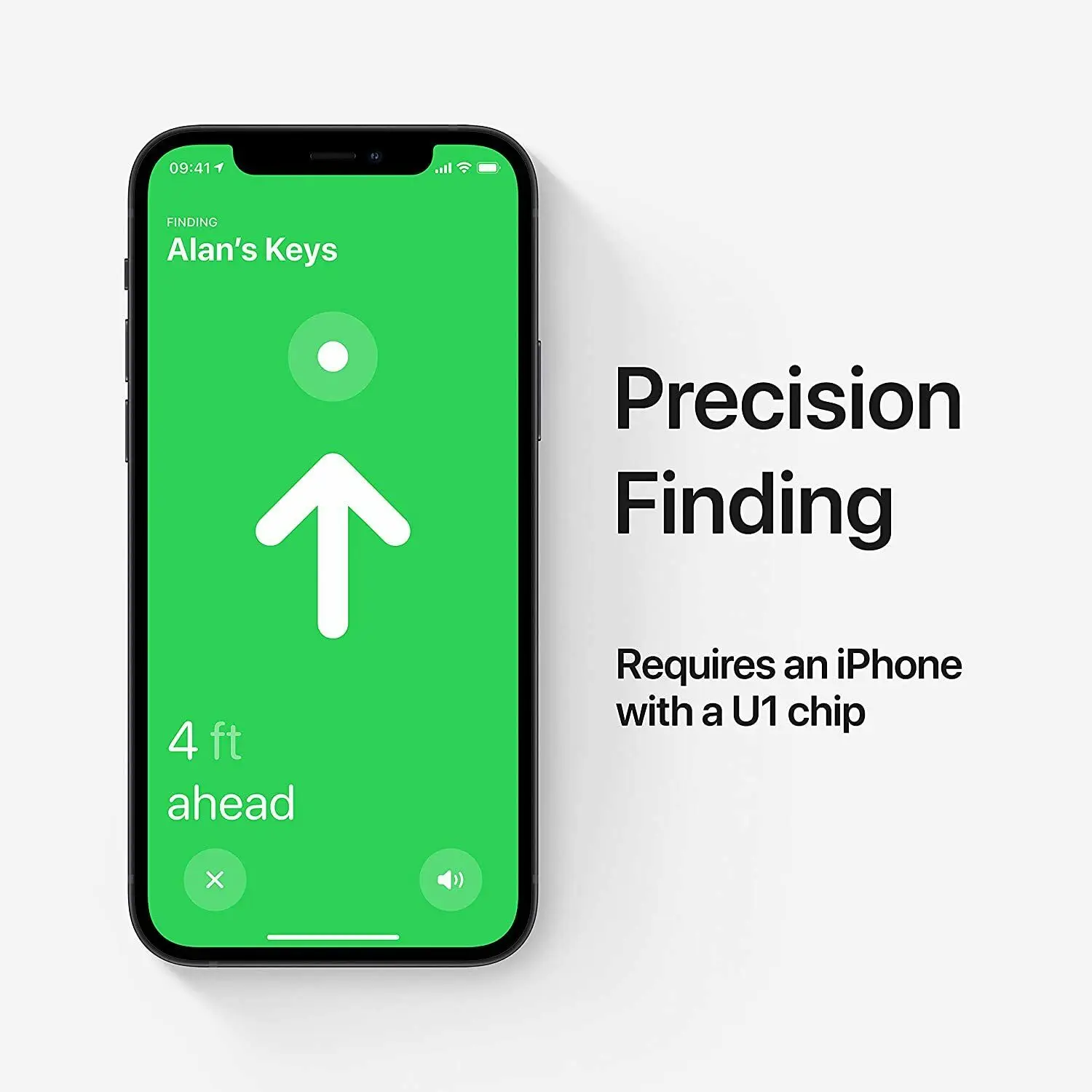 Apple AirTag Track Genuine--- (Key Finder Search Smart Tag Tracker GPS Label Locator For Children Pet Dogs Cat keychain) view 4