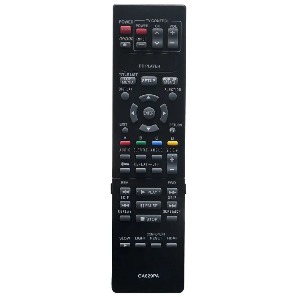 

New GA629PA For Sharp Blu-ray Disc DVD Player Remote Control BD-HP20U BD-HP20X BD-HP20S BD-HP20H BD-HP20