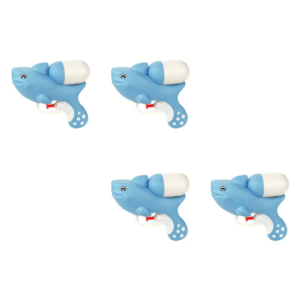 4 Pcs Animal Water Toy The Summer Toys Plastic Shooter Mini