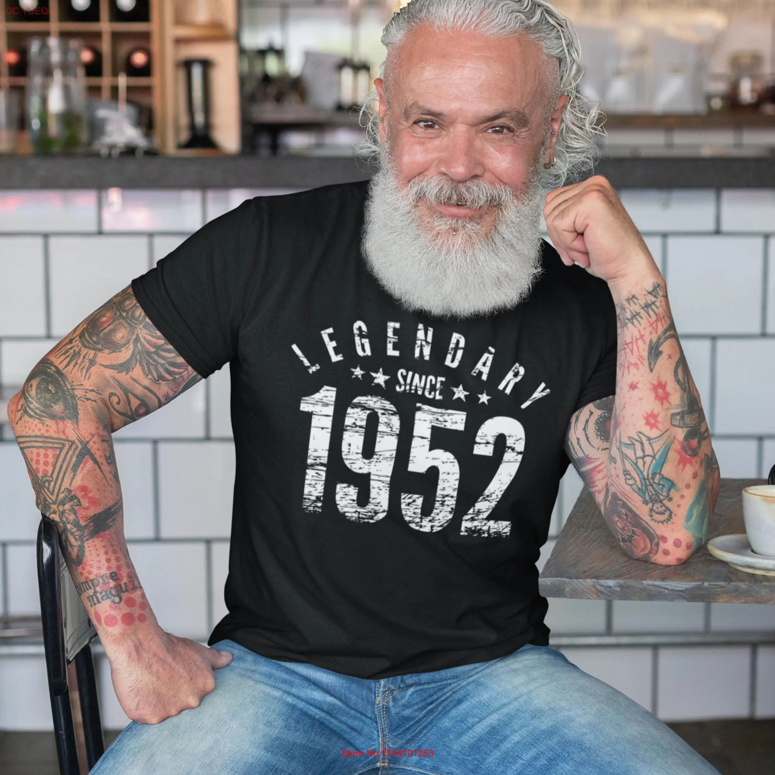 72nd Birthday T Shirt Legendary Since 1952 72 Years Old Grandparents Born In  long or short sleeves