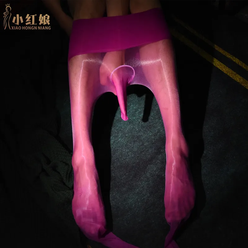 1D Ultra-thin Aurora Hot Sell Tights Ultra-elastic New Man Stockings Penis Bag Tights Underwear 9 Color Stockings For Men Sexy