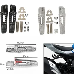 Motorcycle Front Rear Footrests Foot pegs For Suzuki GSR400 GSR600 GSXR600 GSXR750 GSXR1000 GSX1300R GSXR1300 B-king Hayabusa