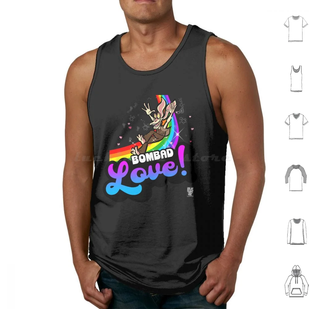 Jar Jar Binks : Bombad Love Tank Tops Print Cotton Jar Jar Jarjar Jar Jar Binks The Phantom Menace Attack Of The Clones