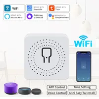 Tuya Wifi Smart Switch 16A 20A Smart Home Light Switch Module 2 Way Control Smart Life APP Alexa Google Assistant Voice Control