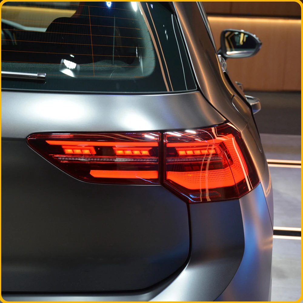 For VW Golf 8 2021-2024 Modify High Quality Auto LED Taillight Assembly Plug and Play Car Accessories Tool Sequential Turn Light