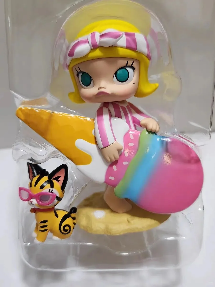 

POP MART Molly Sweetheart Surfer Handmade Series Cute and Interesting Toy Surprise Collection Birthday Gifts in Stock