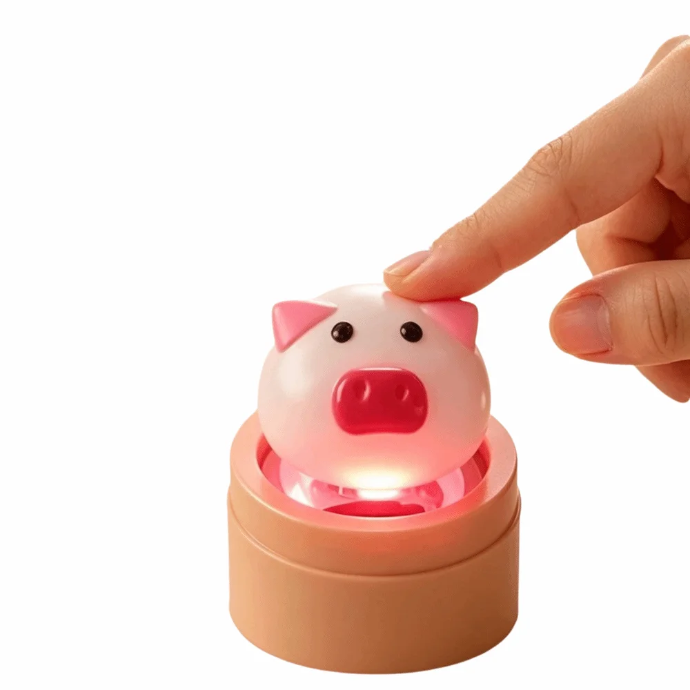 3D Printed Food Keycap Keychain Rebound Button Cartoon Food Design Luminous Keycap Keychain Crisp Clicking Sound Smooth Edges