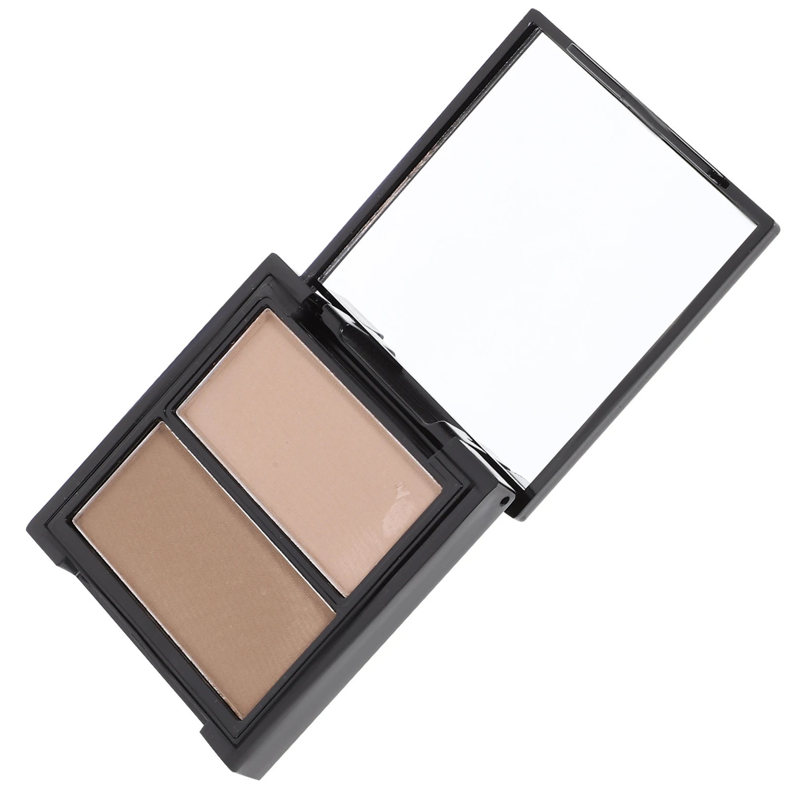 

2 Color Contouring Powder Tray Highlighter Shadow Shimmer Pallet Pressed Imperfections Professional