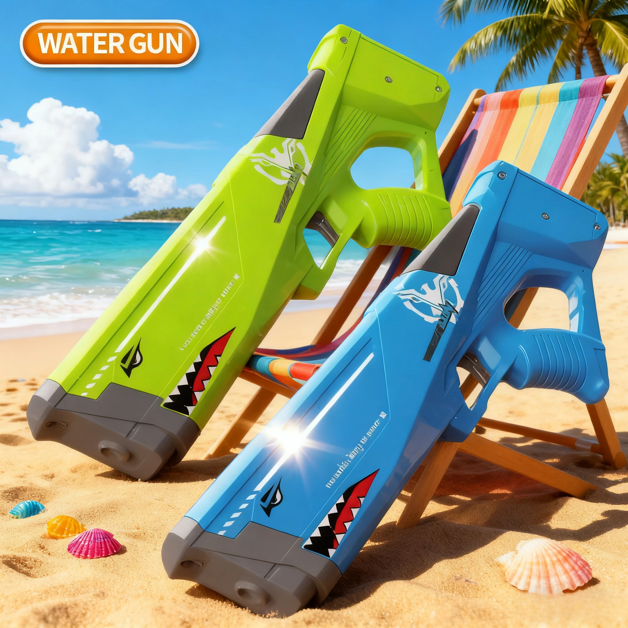 Hogedruk waterpistolen met grote capaciteit Automatisch elektrisch waterpistool Outdoor strandspellen Zwembad Zomerspeelgoed voor volwassen kinderen Jongens