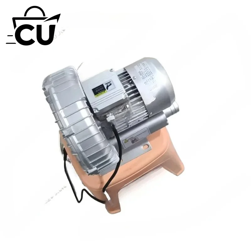 220V 750W Three High Pressure Vortex Fan Air Pump Axial Flow Vortex Fan Oxygen Booster Pump Silent High Pressure Blower single