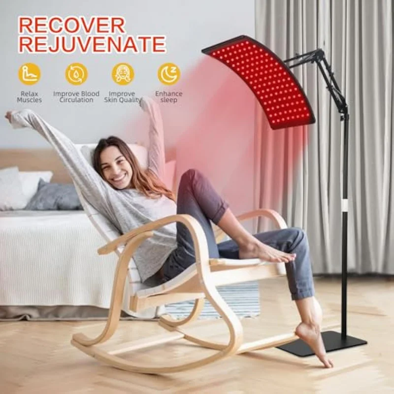 Full Body Red Light Therapy Panel with Stand for Infrared Therapy