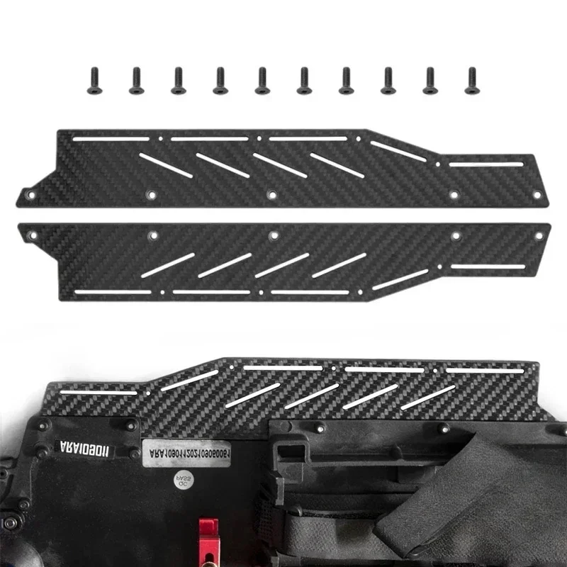 RC Car Skid Plates Replacement Parts Left and Right Side Plates for Arrma F1 Limitless 1/7 RC Car Short Course Drifting Car Accs