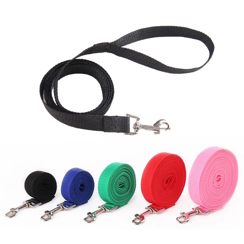 Nylon Leash Pet Dog Leash for Small Medium Dogs Cats Puppy Walking Running Leashes Lead Pet Supplies-1.5M 1.8M 3M 4.5M 6M Length