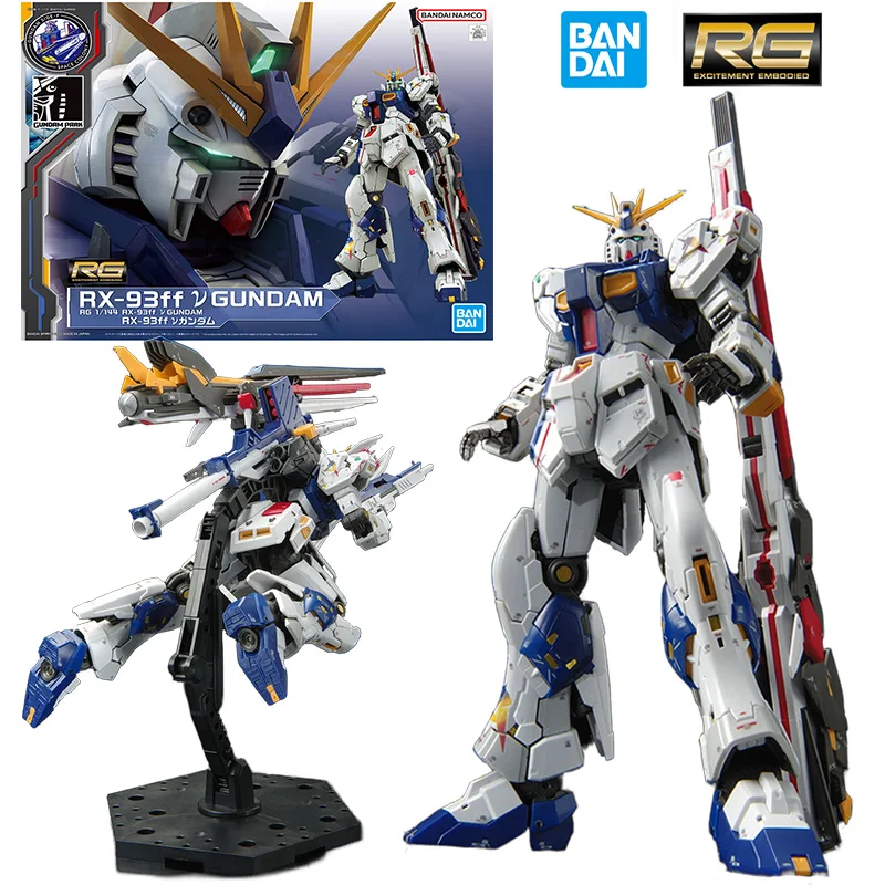 

Bandai Namco RG 1/144 RX-93ff V Gundam 14Cm Anime Original Action Figure Gundam Model Kit Assemble Toy Birthday Gift Collection