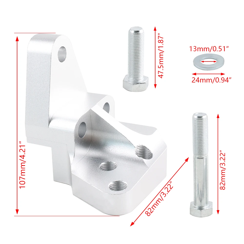 Premium Innovative Mounts for 94-01 Integra/ 92-00 Civic Billet (Driver Side Mount (B-Series / 3 Bolt))