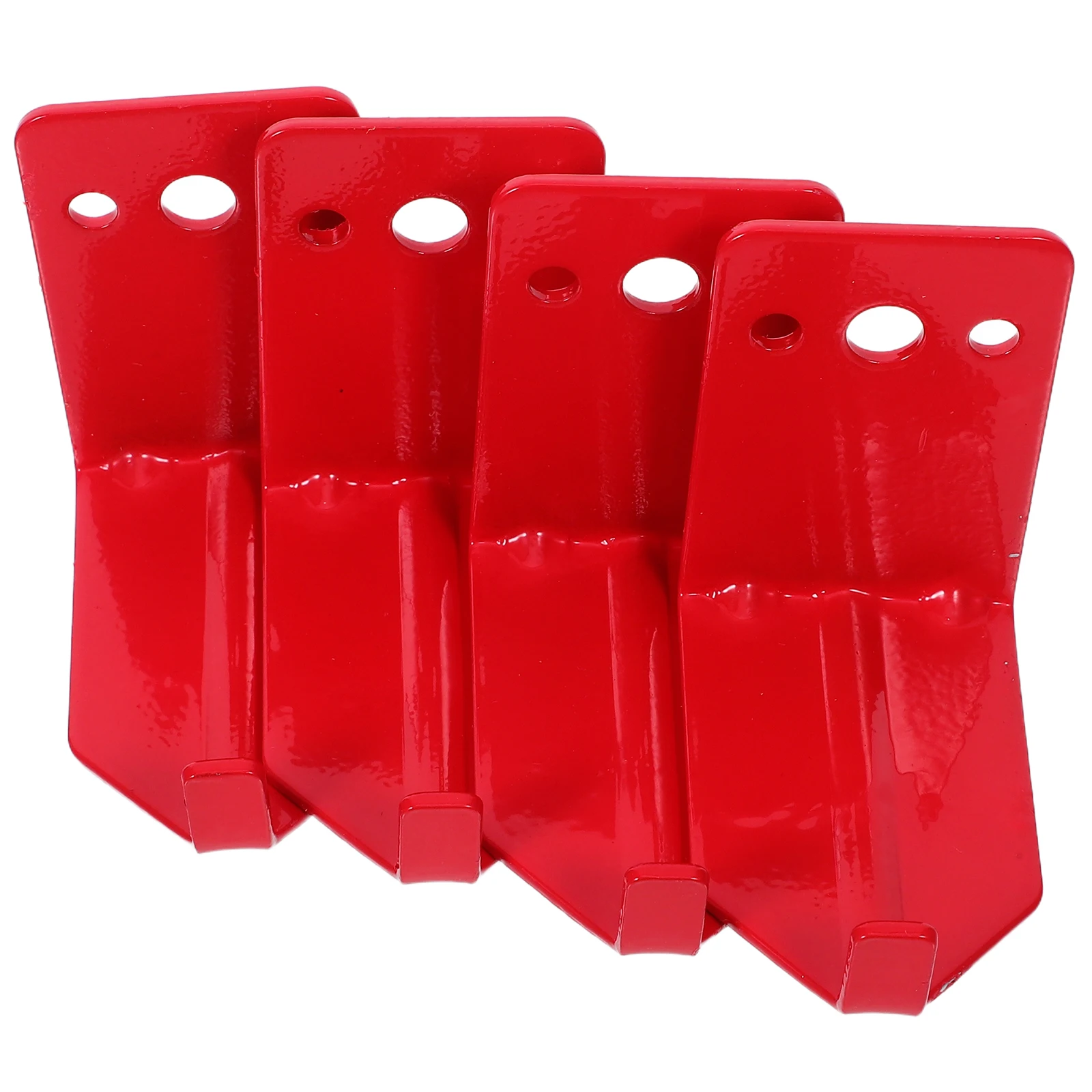 

4pcs Mount Bracket Heavy Duty Metal Holder For Home Office Workshop Wall Hook Mounting Brackets Safety Accessories Clamp Hanger