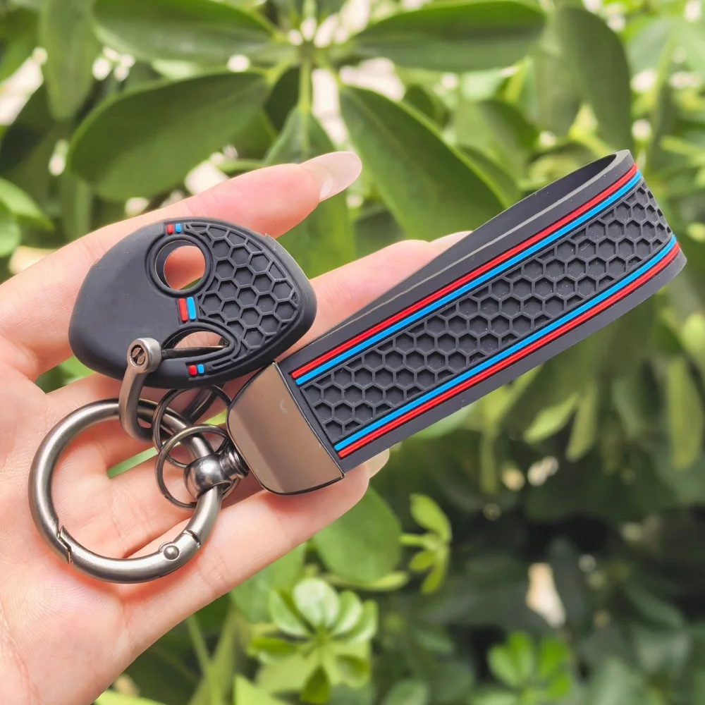 Keychain Key Ring For BMW F650GS F800GS S1000RR R1200RT F650 F800 GS R1200 RT Accessories Silicone Motorcycle Key Case Shell