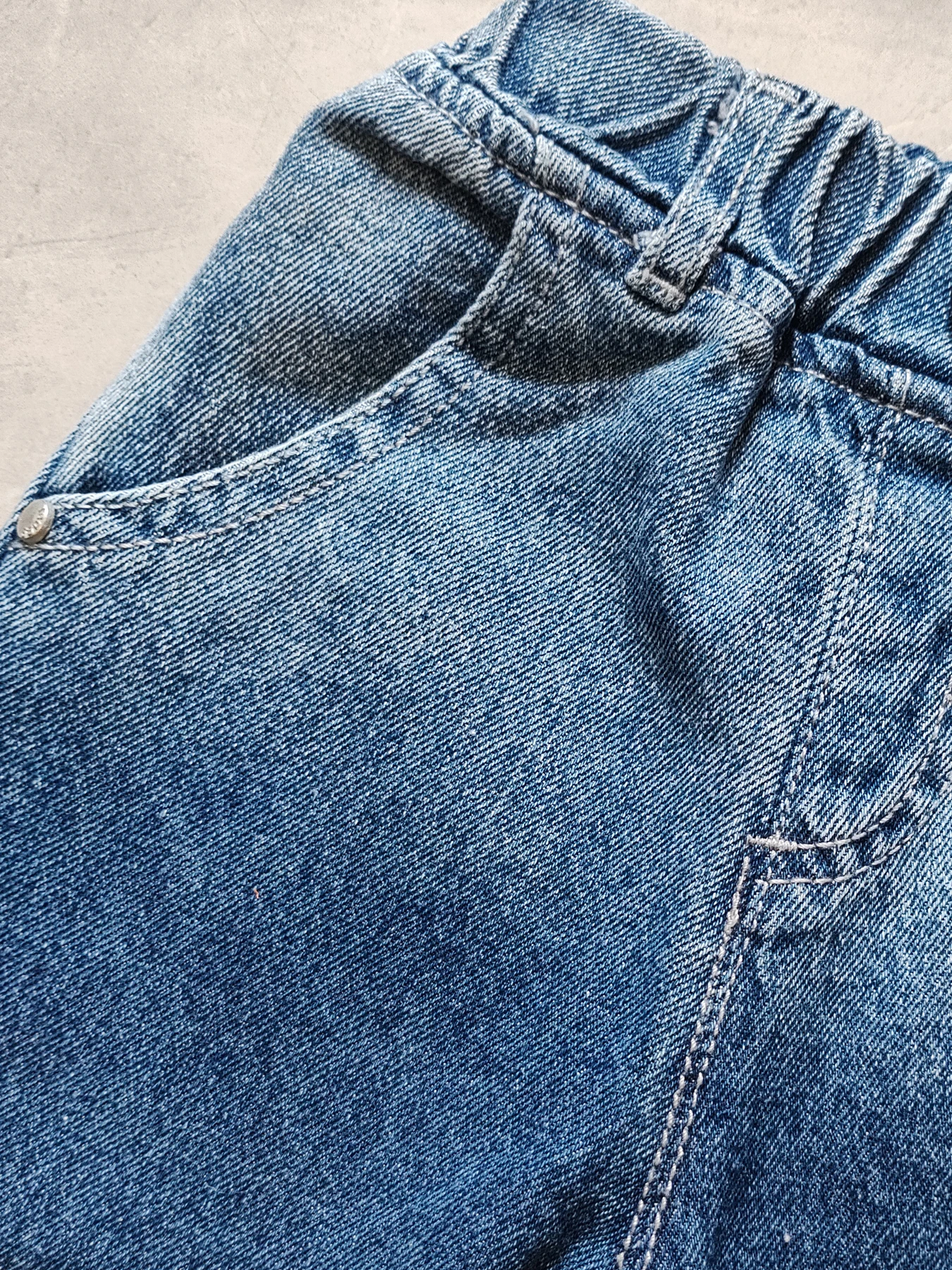 5112 loose baby boys jeans baby jeans soft denim spring autumn casual elastic waist