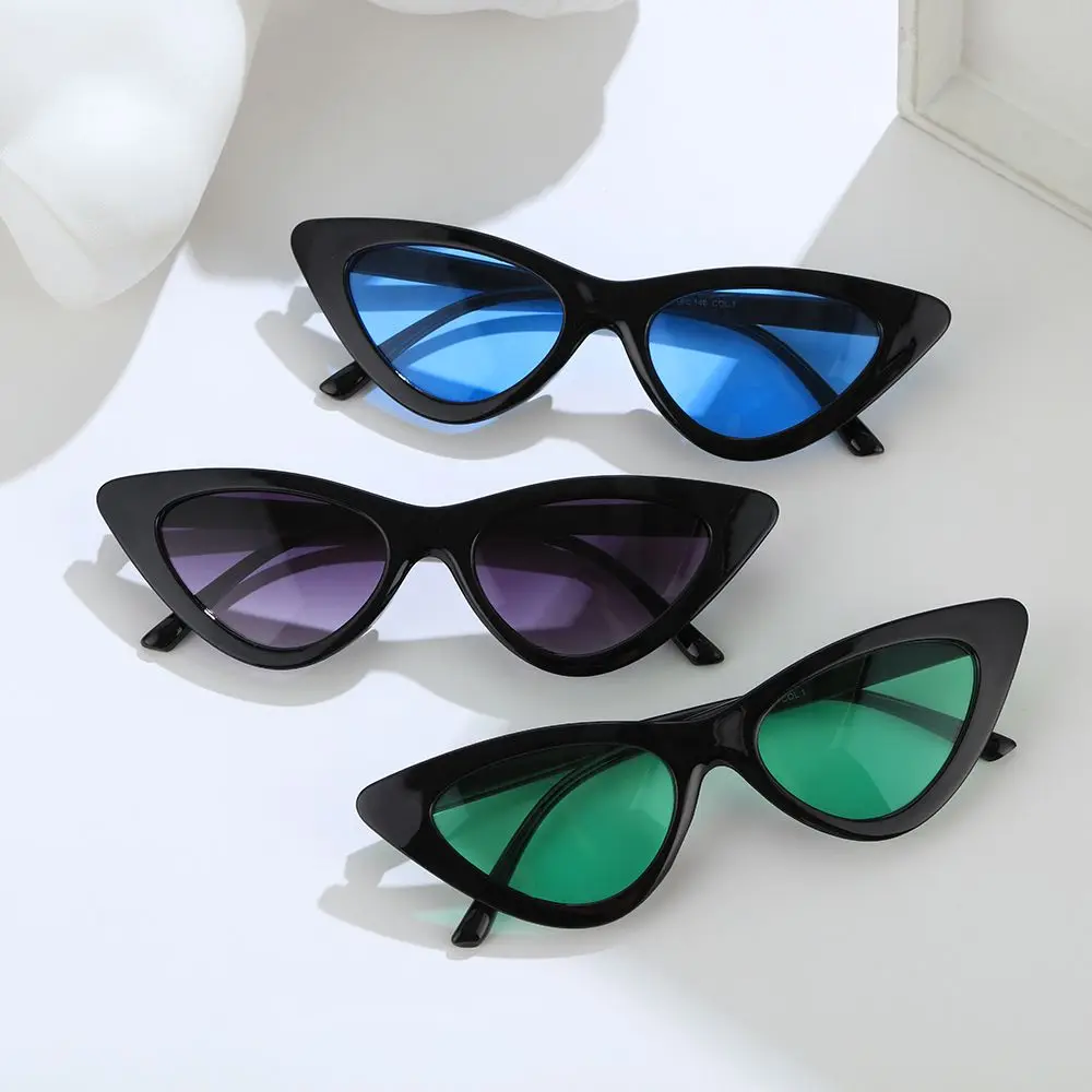 Sexy Retro Sunglasses Women Fashion Small Triangle Sunglasses Female Shades Trending Streetwear Eyewear UV400 Driving Sunglass