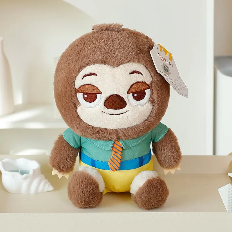 ディズニー公式ライセンス ズートピア ぬいぐるみ ジュディ・ホップス ニック・ワイルド キュート フラッシュ・スロースモア ぬいぐるみ 子供向けギフト