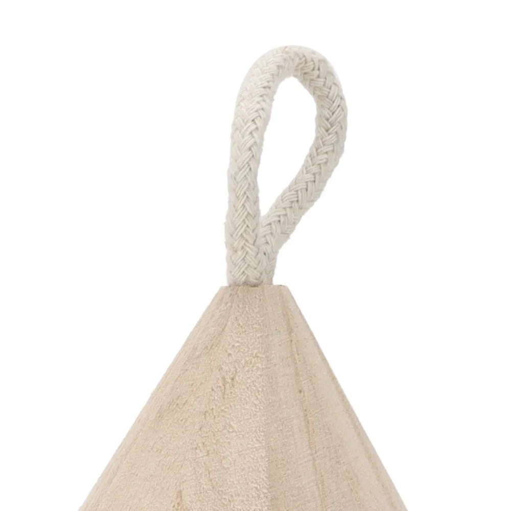 Small Size Hanging Bird House Rope Hanging No Chemical Additives Wooden Bird House Painting Surface Strong Build
