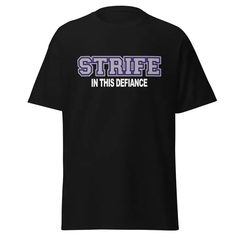 STRIFE Hardcore In This Defiance Front Back Print T Shirt LAHC